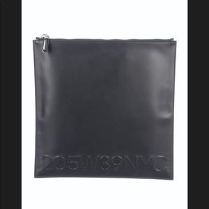 Calvin Klein 205W39NYC: Leather Pouch w/Tags